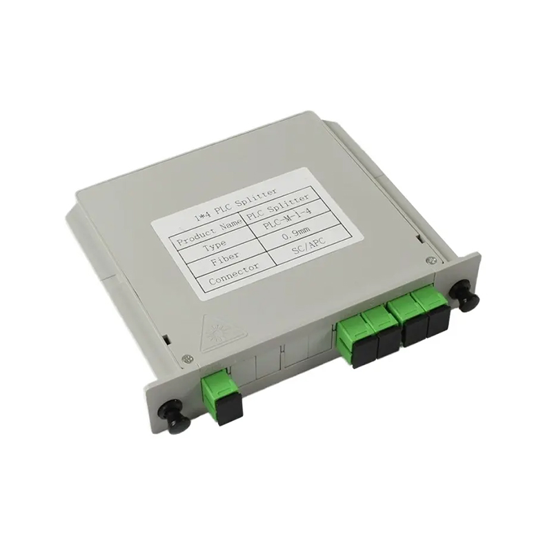 GSG-LGX-1X4-SC APC Fiber Optic PLC Splitter