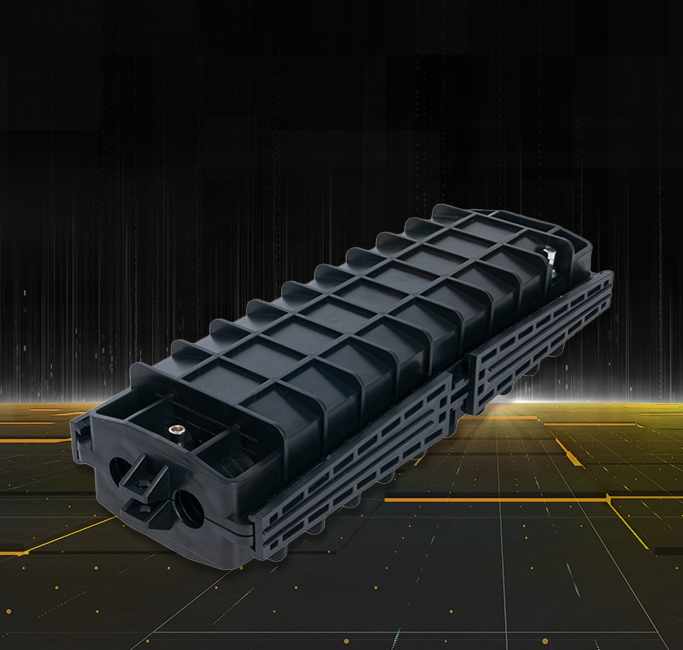 Fiber optic splice pagsasara 