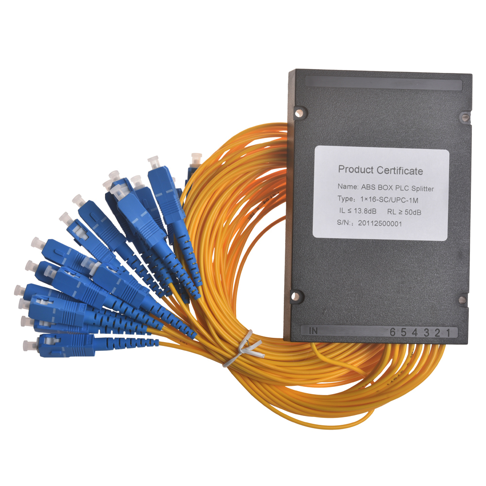 GSG-1X16-SC UPC Fiber Optic PLC Splitter